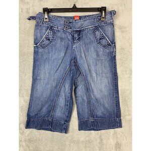Mossimo Juniors 3 Blue Jean Shorts